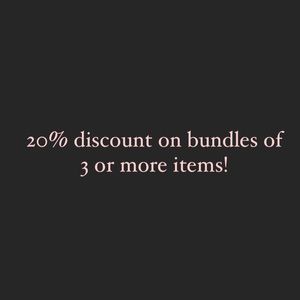 BUNDLE AND SAVE